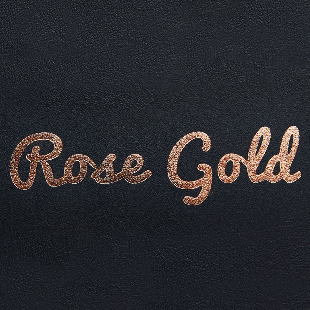 Foil _ Deboss – Rose Gold